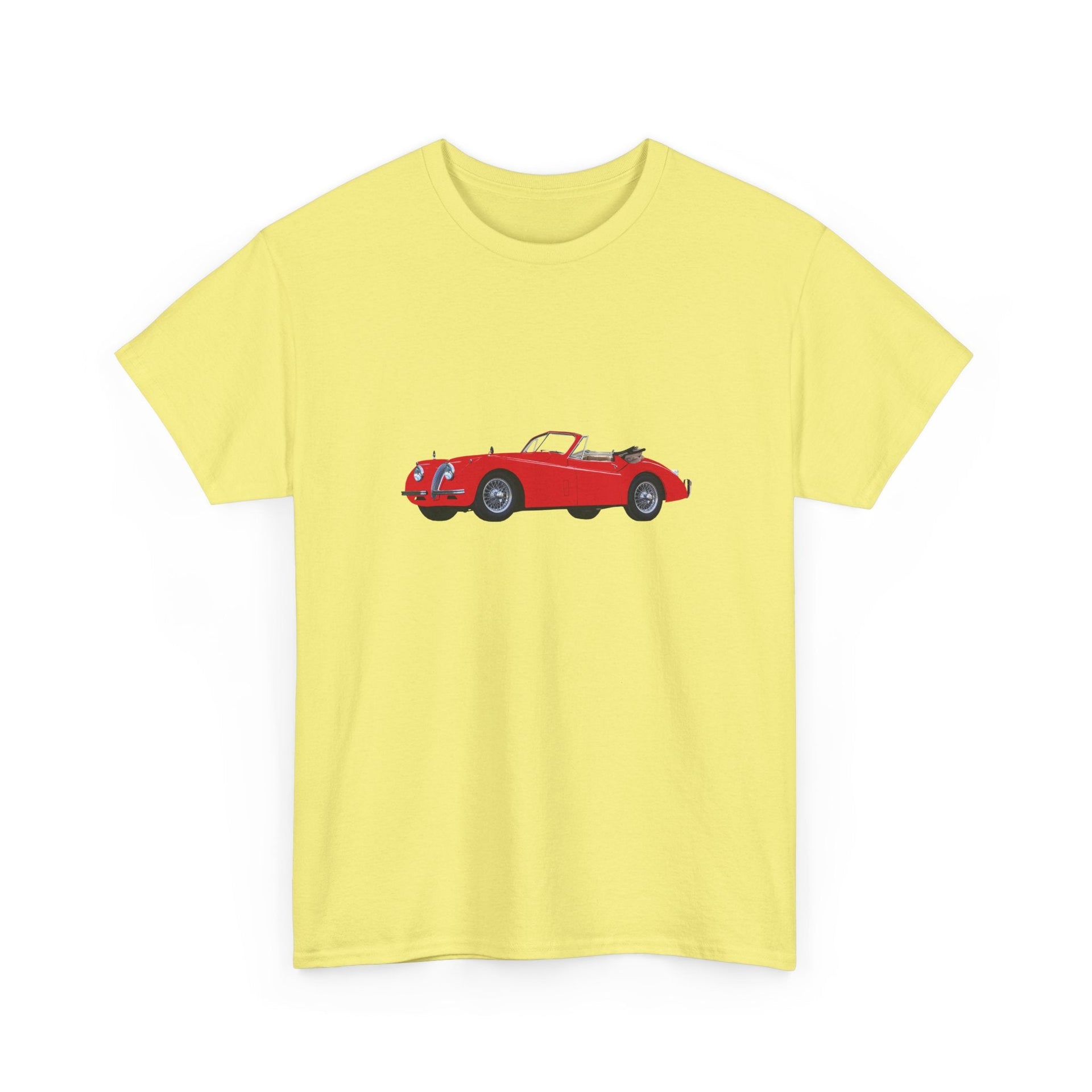 1954 Jaguar XK120 Roadster T-Shirt - Cars, Trucks & Cycles - Harvey Ltd