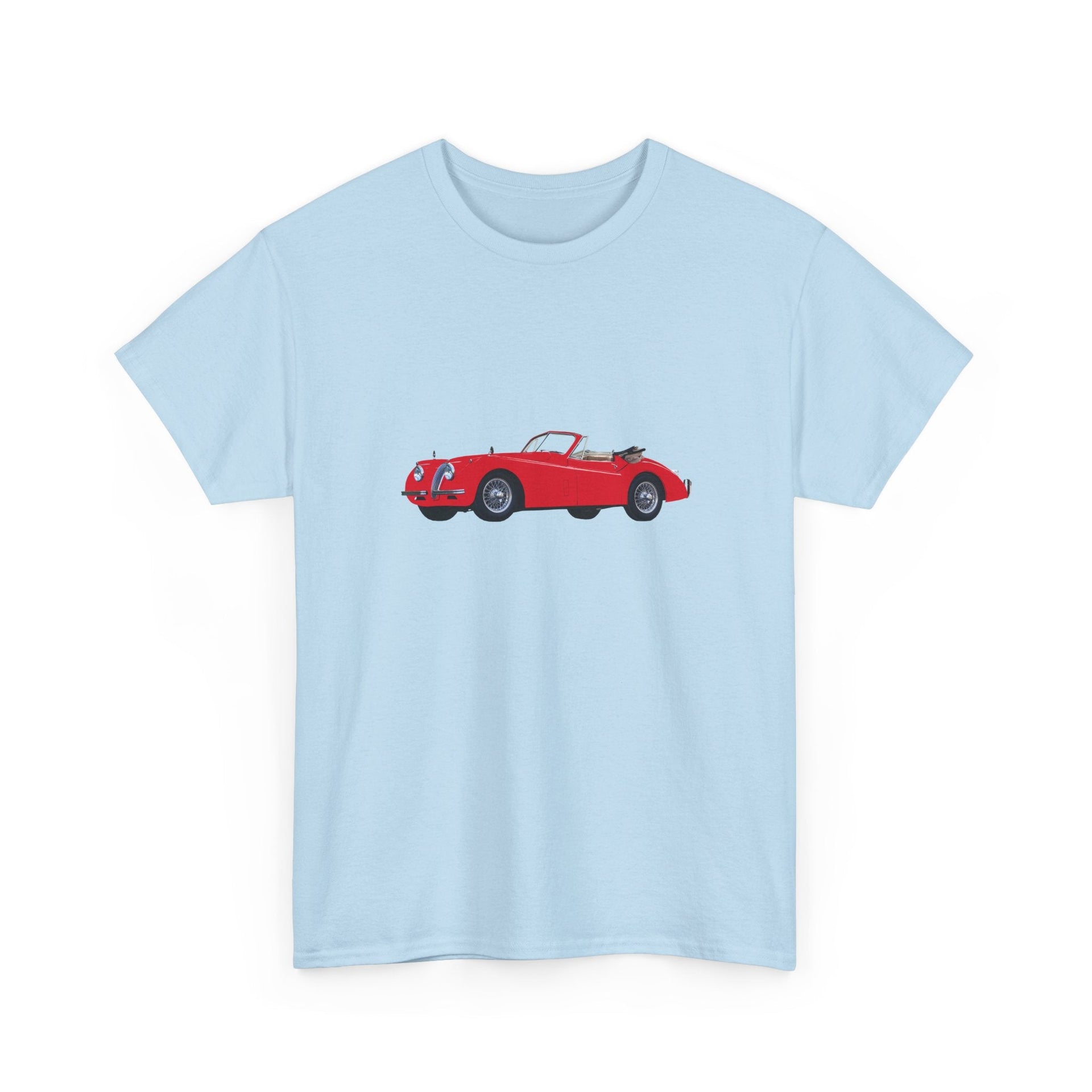 1954 Jaguar XK120 Roadster T-Shirt - Cars, Trucks & Cycles - Harvey Ltd