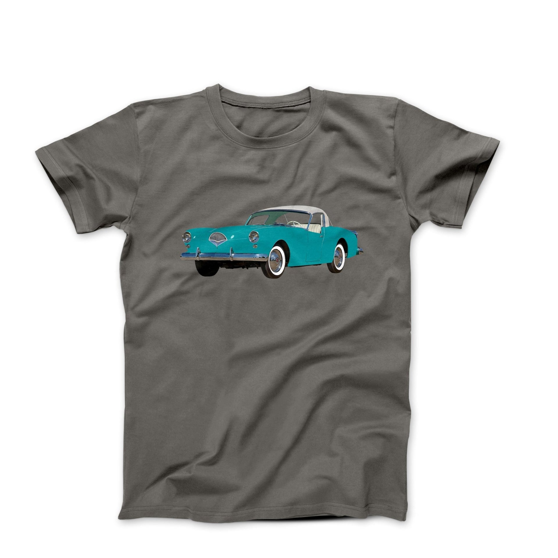 1954 Kaiser Darrin Coupe T-shirt - Cars, Trucks & Cycles - Harvey Ltd