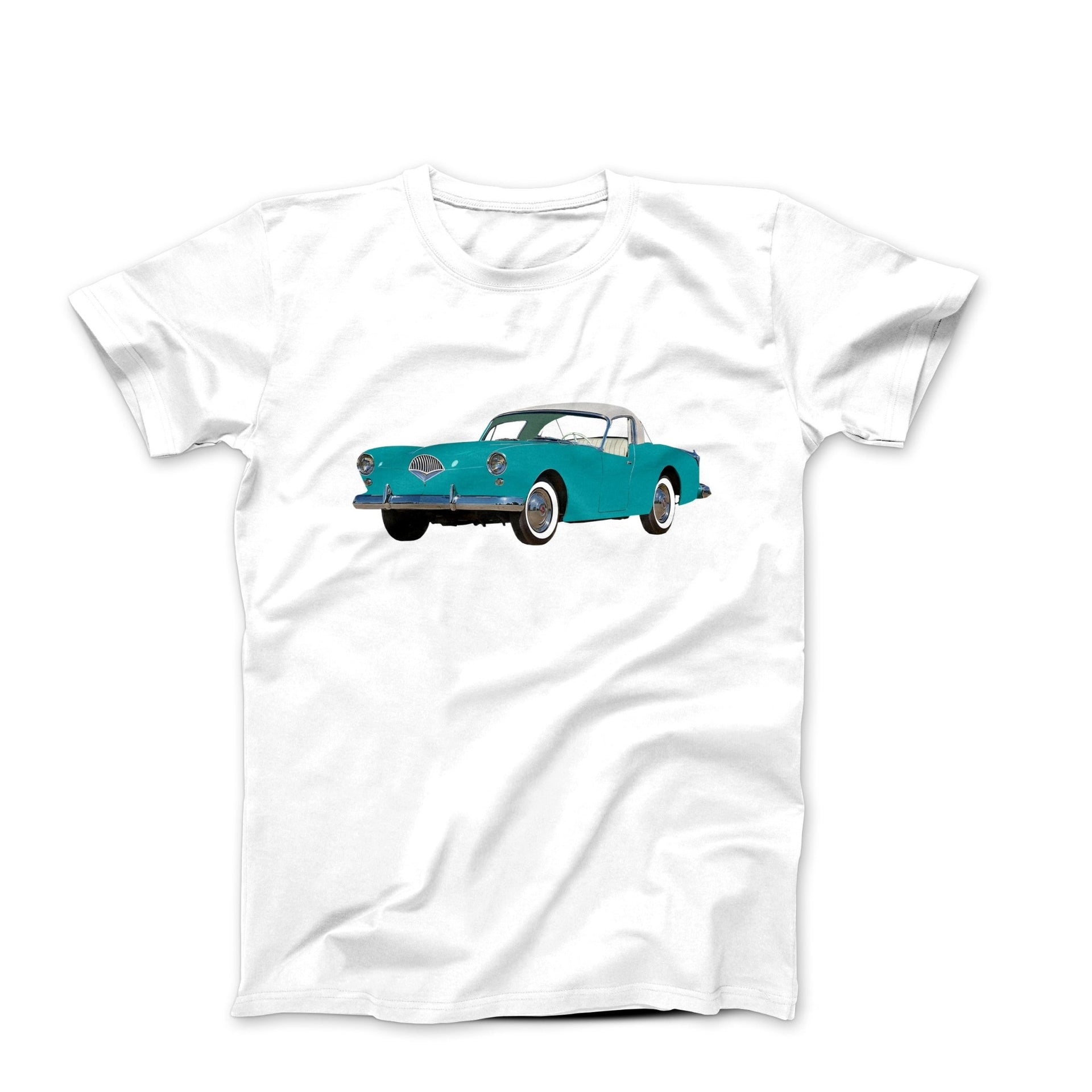 1954 Kaiser Darrin Coupe T-shirt - Cars, Trucks & Cycles - Harvey Ltd