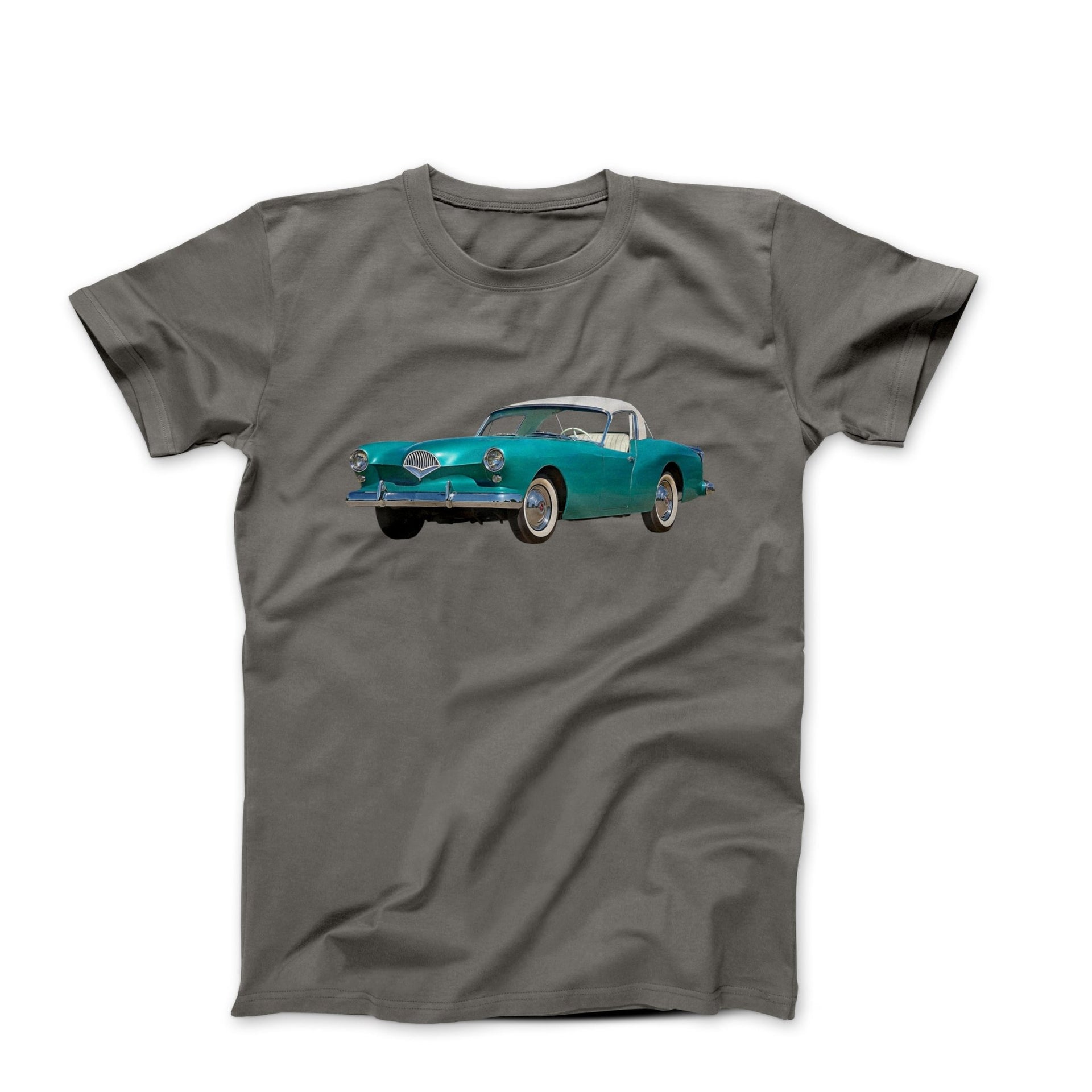 1954 Kaiser Darrin Coupe T-shirt - Cars, Trucks & Cycles - Harvey Ltd