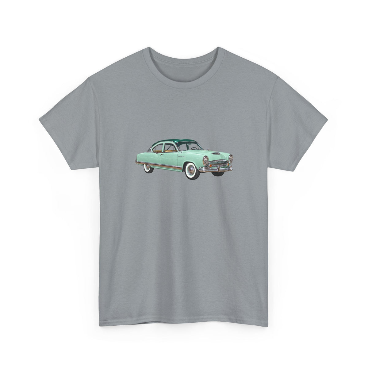 1954 Kaiser Manhattan Club Coupe T-shirt - Cars, Trucks & Cycles - Harvey Ltd