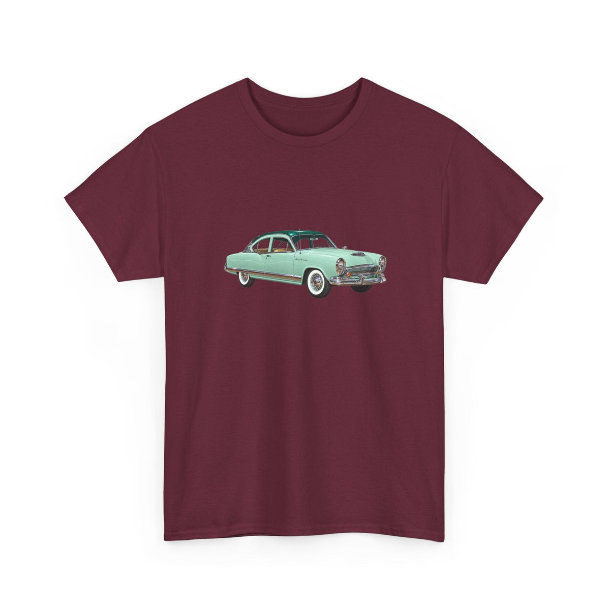1954 Kaiser Manhattan Club Coupe T-shirt - Cars, Trucks & Cycles - Harvey Ltd