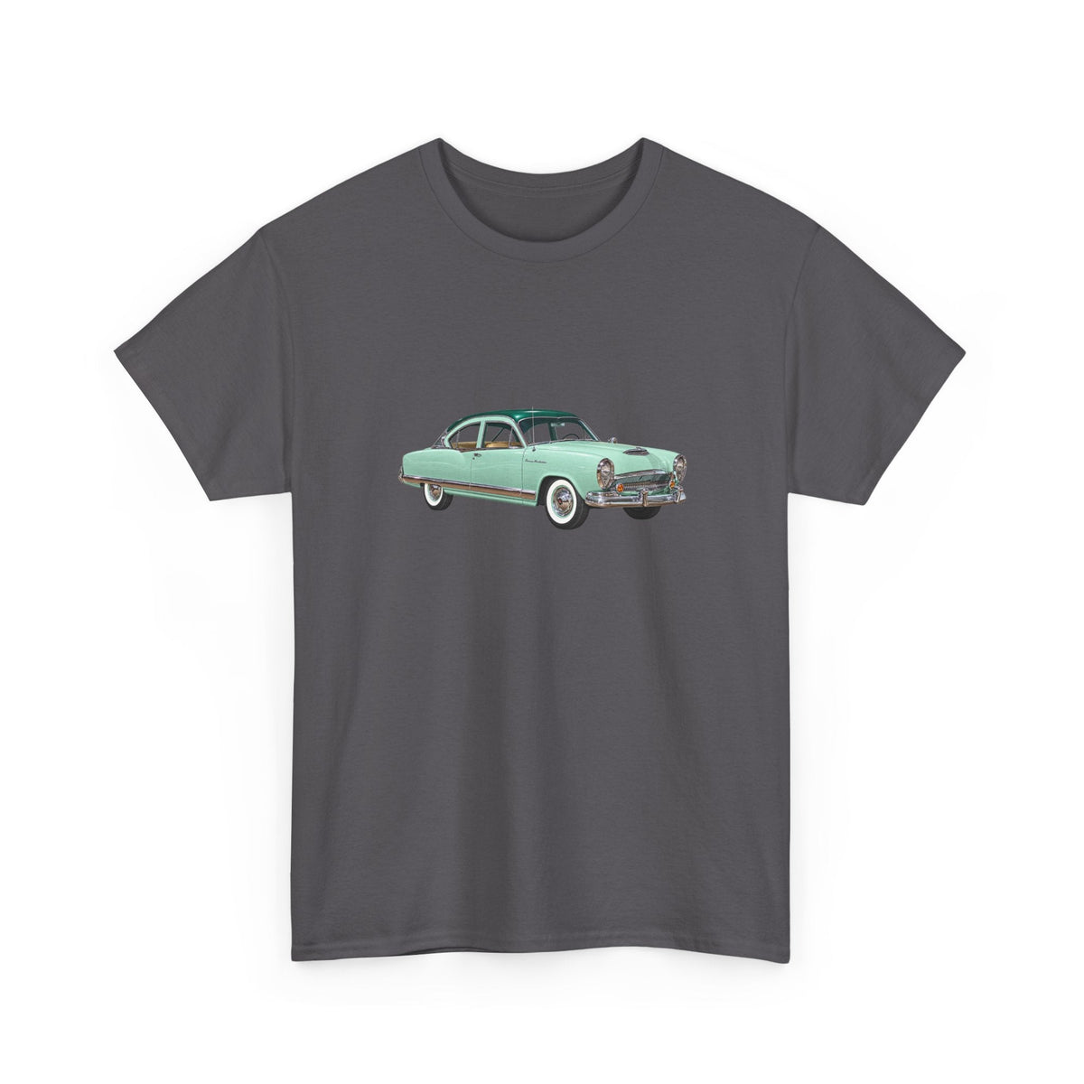 1954 Kaiser Manhattan Club Coupe T-shirt - Cars, Trucks & Cycles - Harvey Ltd