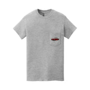 1955 Chevy 210 Hardtop Pocket T-shirt - Cars, Trucks & Cycles - Harvey Ltd