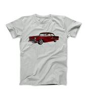 1955 Chevy 210 Hardtop T-shirt - Cars, Trucks & Cycles - Harvey Ltd