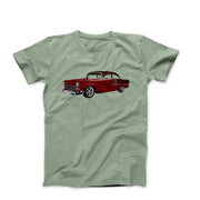 1955 Chevy 210 Hardtop T-shirt - Cars, Trucks & Cycles - Harvey Ltd