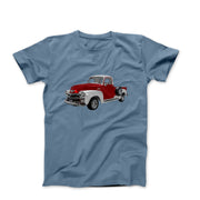 1955 Chevy 3100 Pickup Truck T-shirt - Cars, Trucks & Cycles - Harvey Ltd