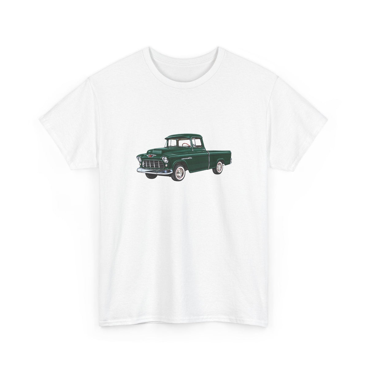 1955 Chevy 3100 Pickup Truck T-shirt - Cars, Trucks & Cycles - Harvey Ltd