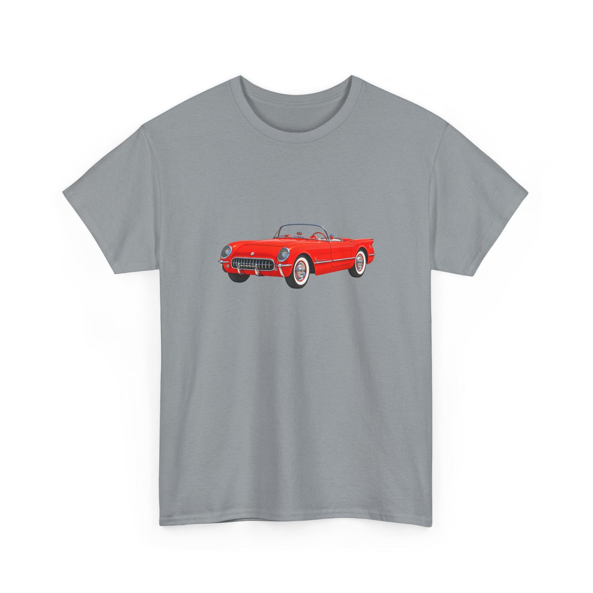 1955 Chevy Corvette Sports Car T-shirt - Cars, Trucks & Cycles - Harvey Ltd