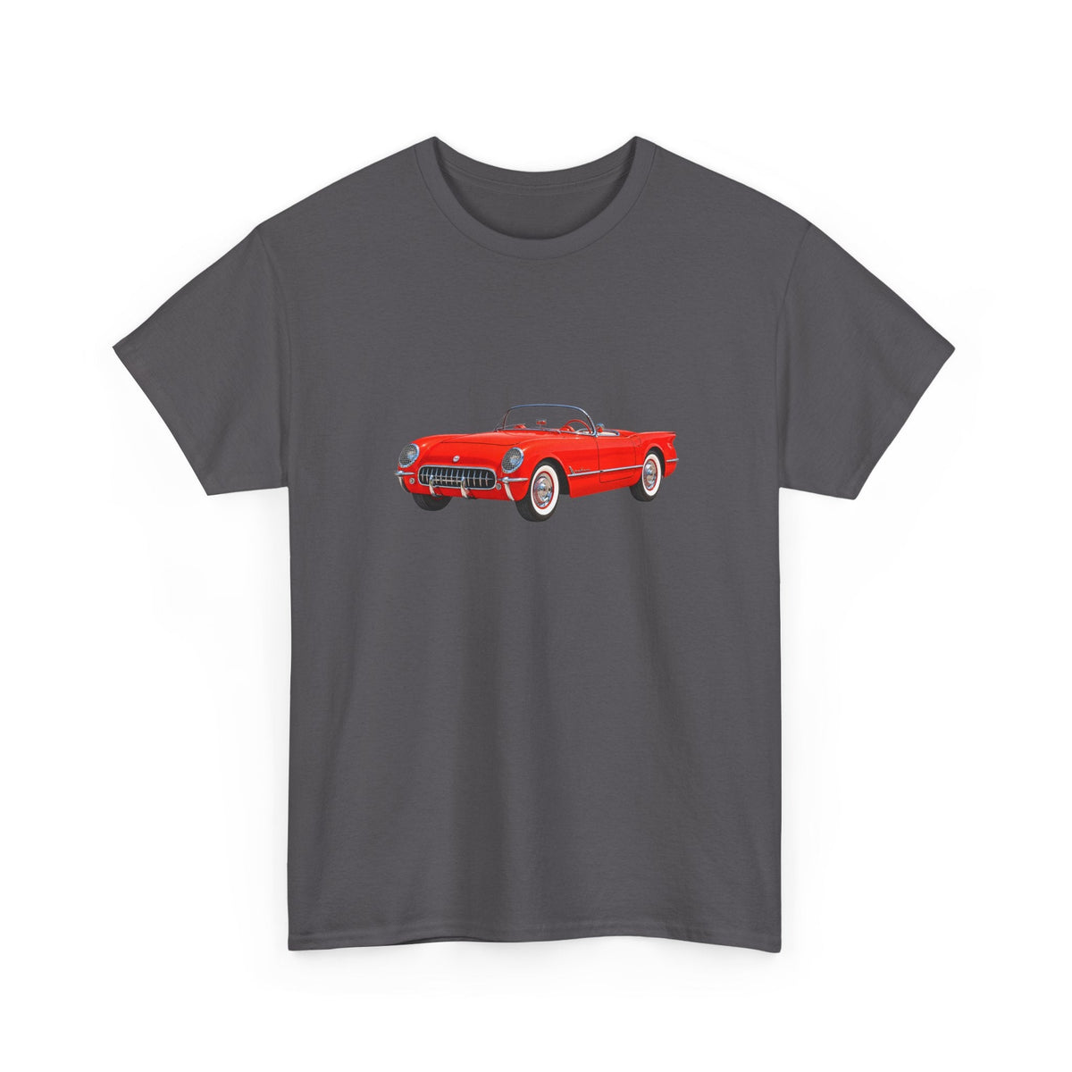 1955 Chevy Corvette Sports Car T-shirt - Cars, Trucks & Cycles - Harvey Ltd