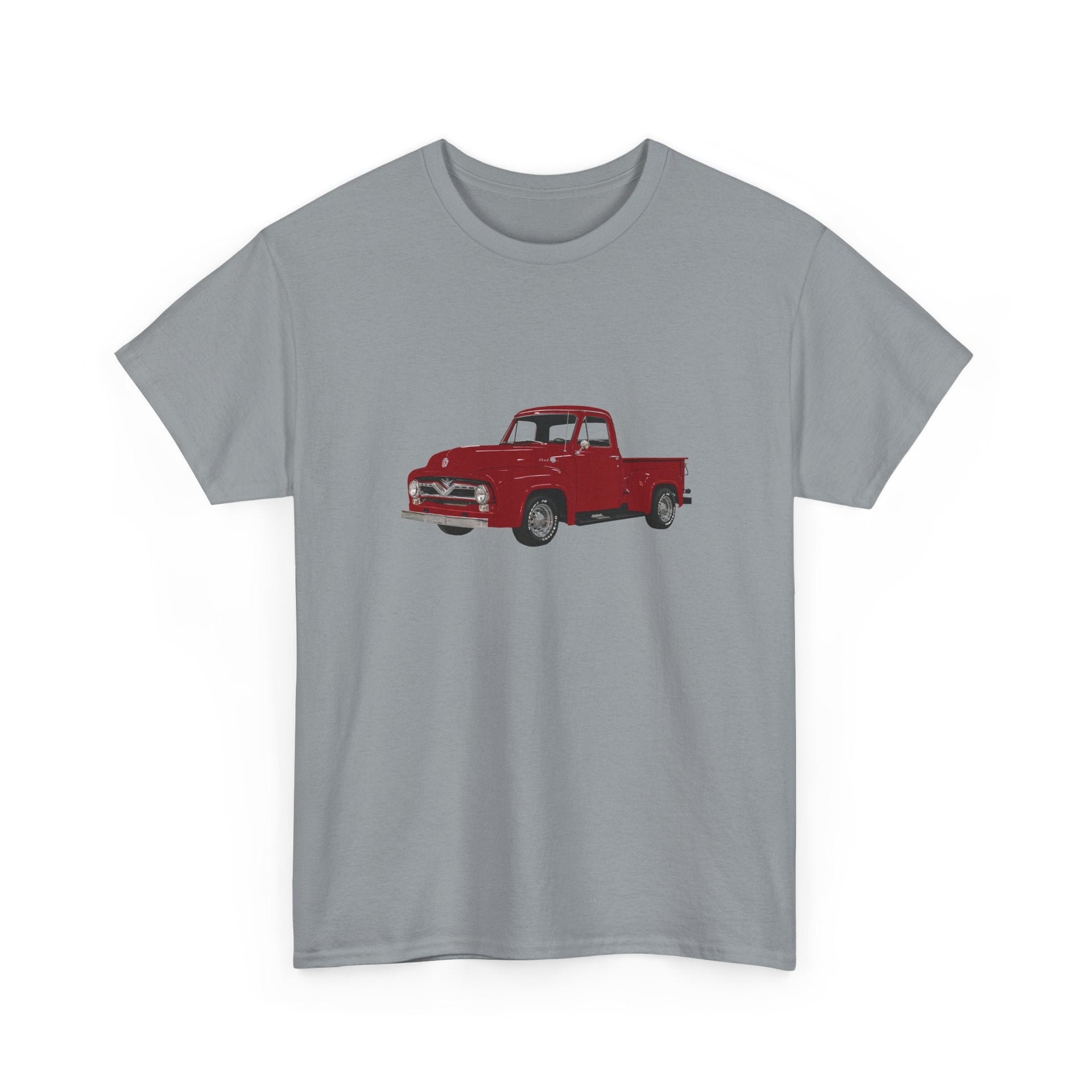 1955 Ford F - 100 Pickup Truck T-shirt - Cars, Trucks & Cycles - Harvey Ltd