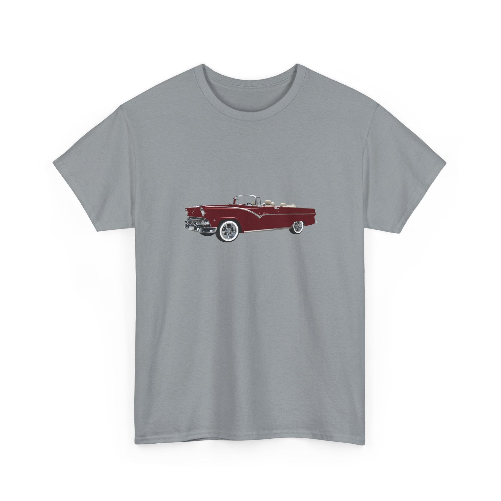 1955 Ford Sunliner Convertible T-shirt - Cars, Trucks & Cycles - Harvey Ltd