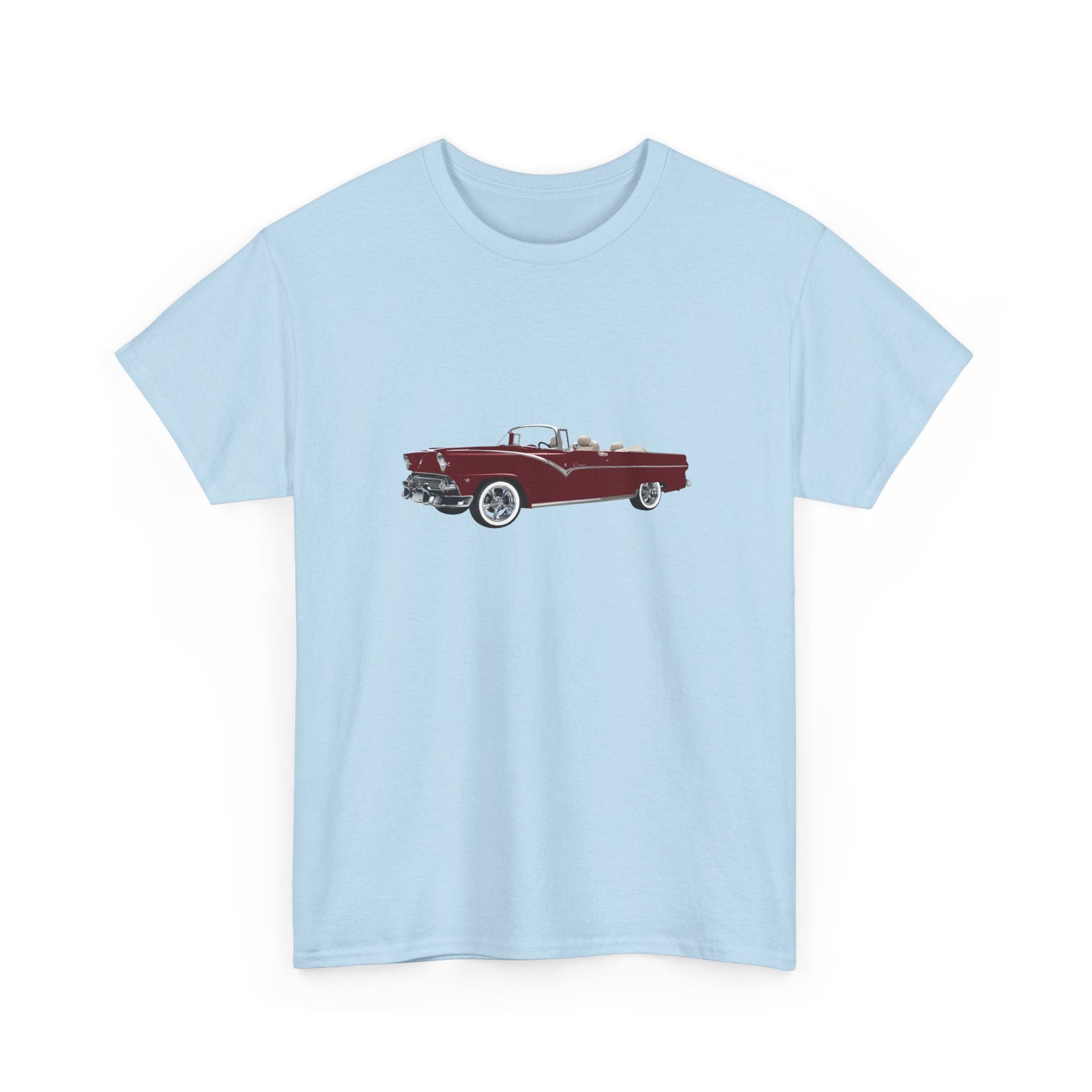 1955 Ford Sunliner Convertible T-shirt - Cars, Trucks & Cycles - Harvey Ltd