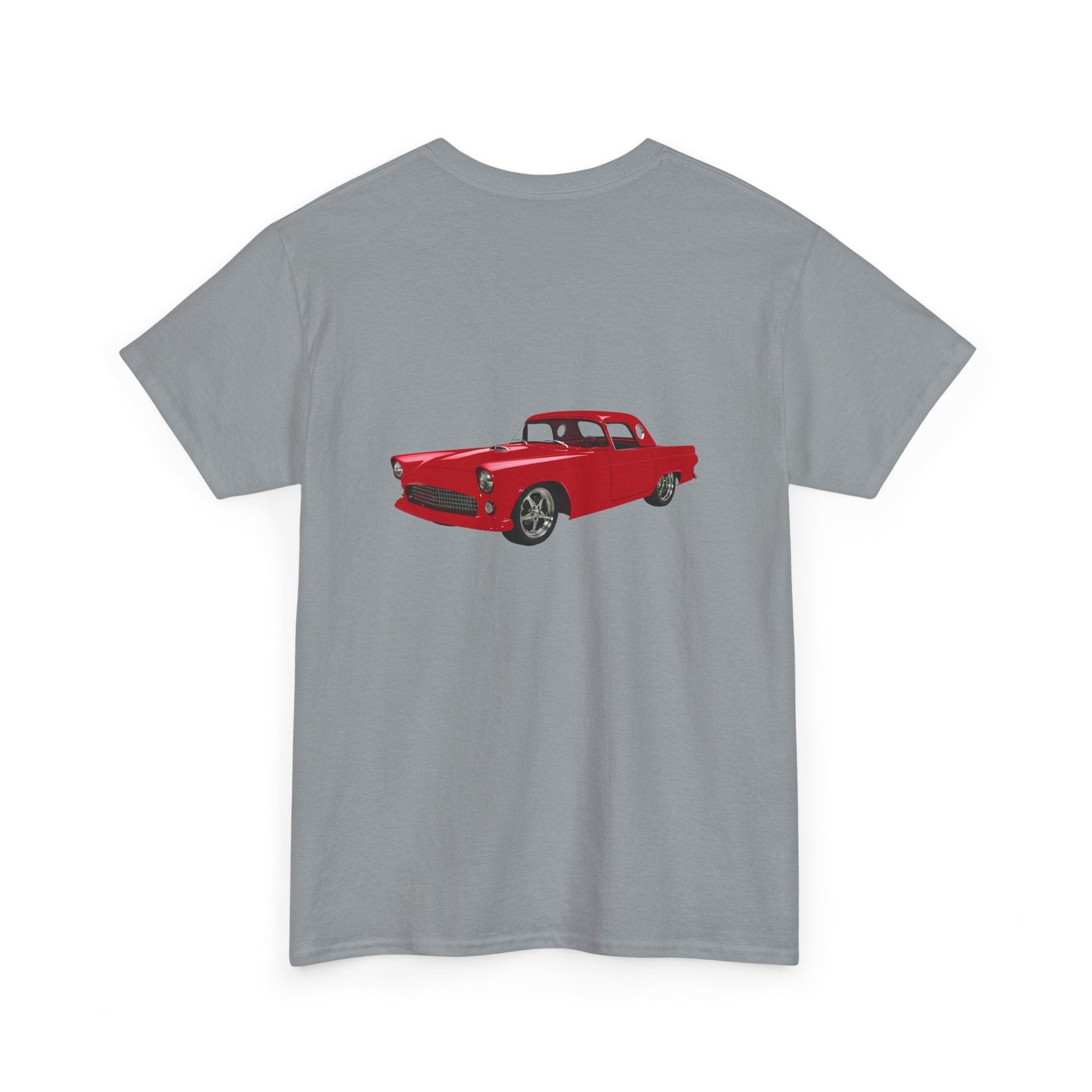1955 Ford Thunderbird Coupe Front & Back Printed T-shirt - Cars, Trucks & Cycles - Harvey Ltd
