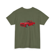 1955 Ford Thunderbird Coupe Front & Back Printed T-shirt - Cars, Trucks & Cycles - Harvey Ltd