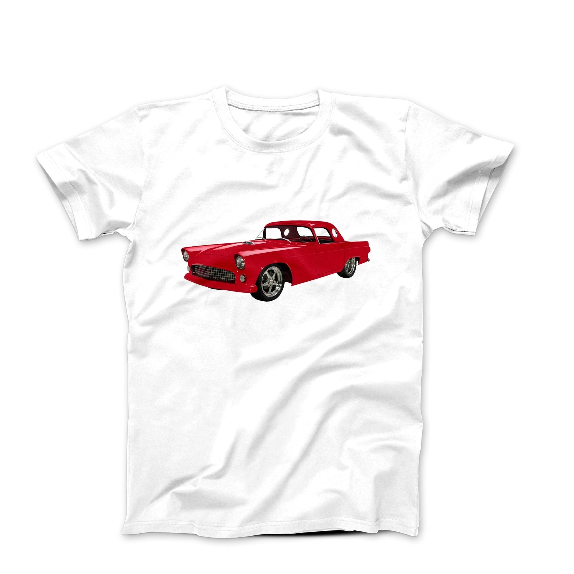 1955 Ford Thunderbird Coupe T-shirt - Cars, Trucks & Cycles - Harvey Ltd