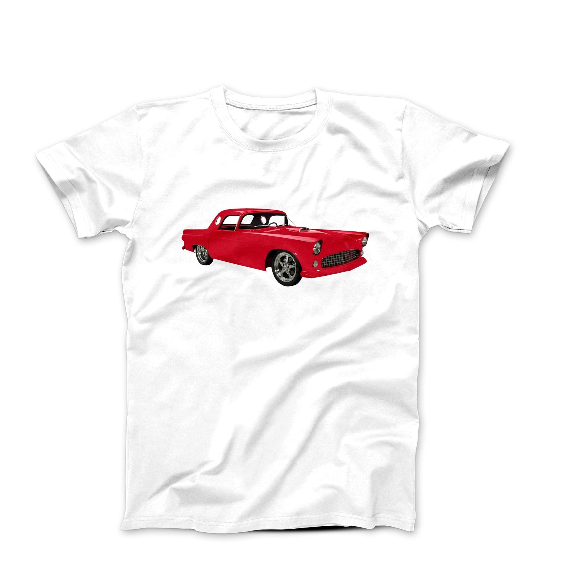 1955 Ford thunderbird Coupe T-shirt - Cars, Trucks & Cycles - Harvey Ltd