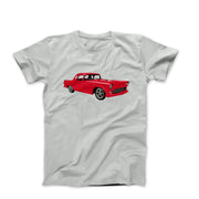 1955 Ford thunderbird Coupe T-shirt - Cars, Trucks & Cycles - Harvey Ltd