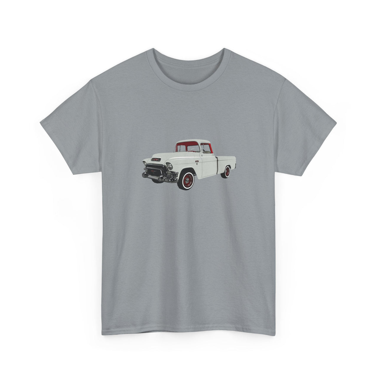 1955 GMC 100 Suburban Carrier Pickup T-shirt - Cars, Trucks & Cycles - Harvey Ltd