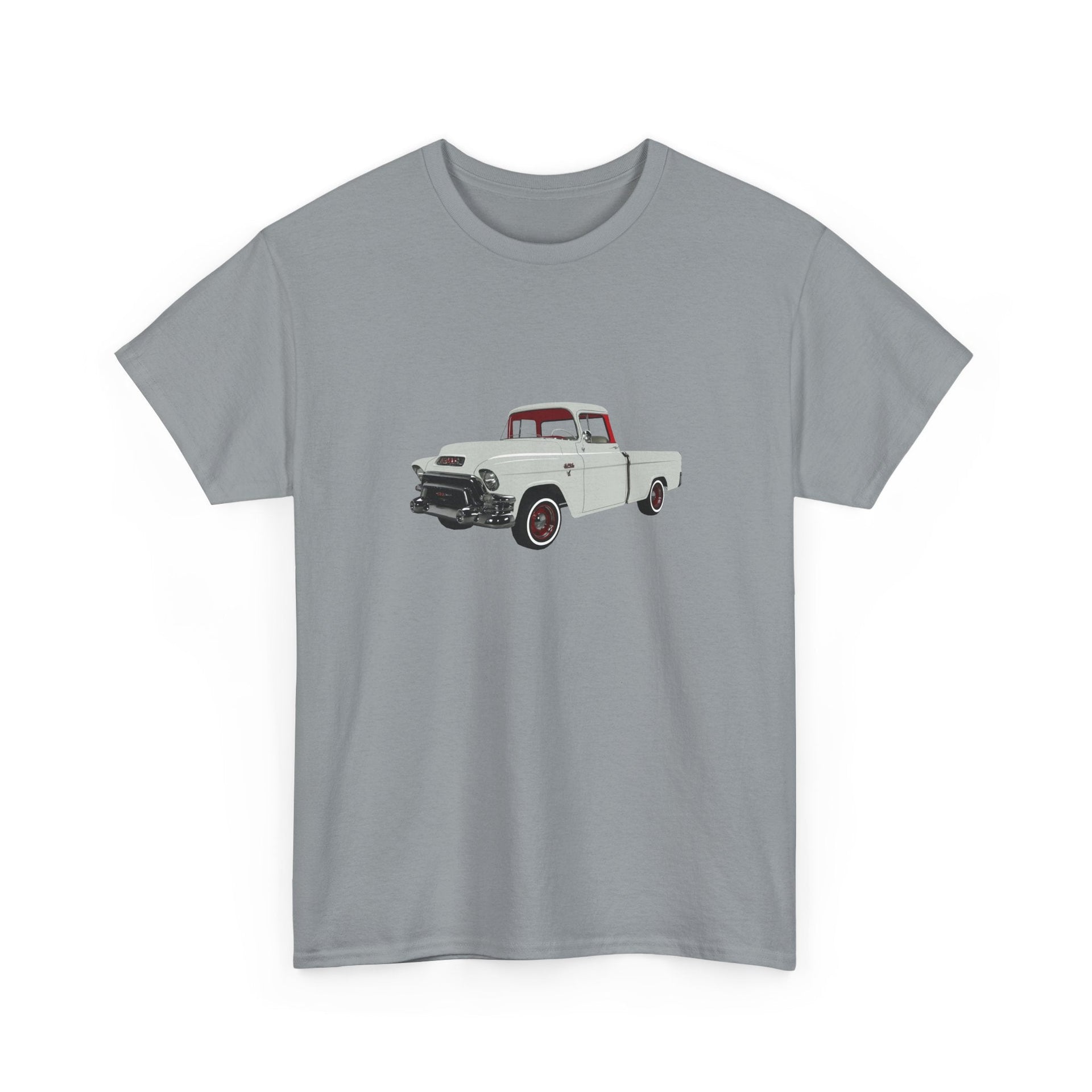 1955 GMC 100 Suburban Carrier Pickup T-shirt - Cars, Trucks & Cycles - Harvey Ltd