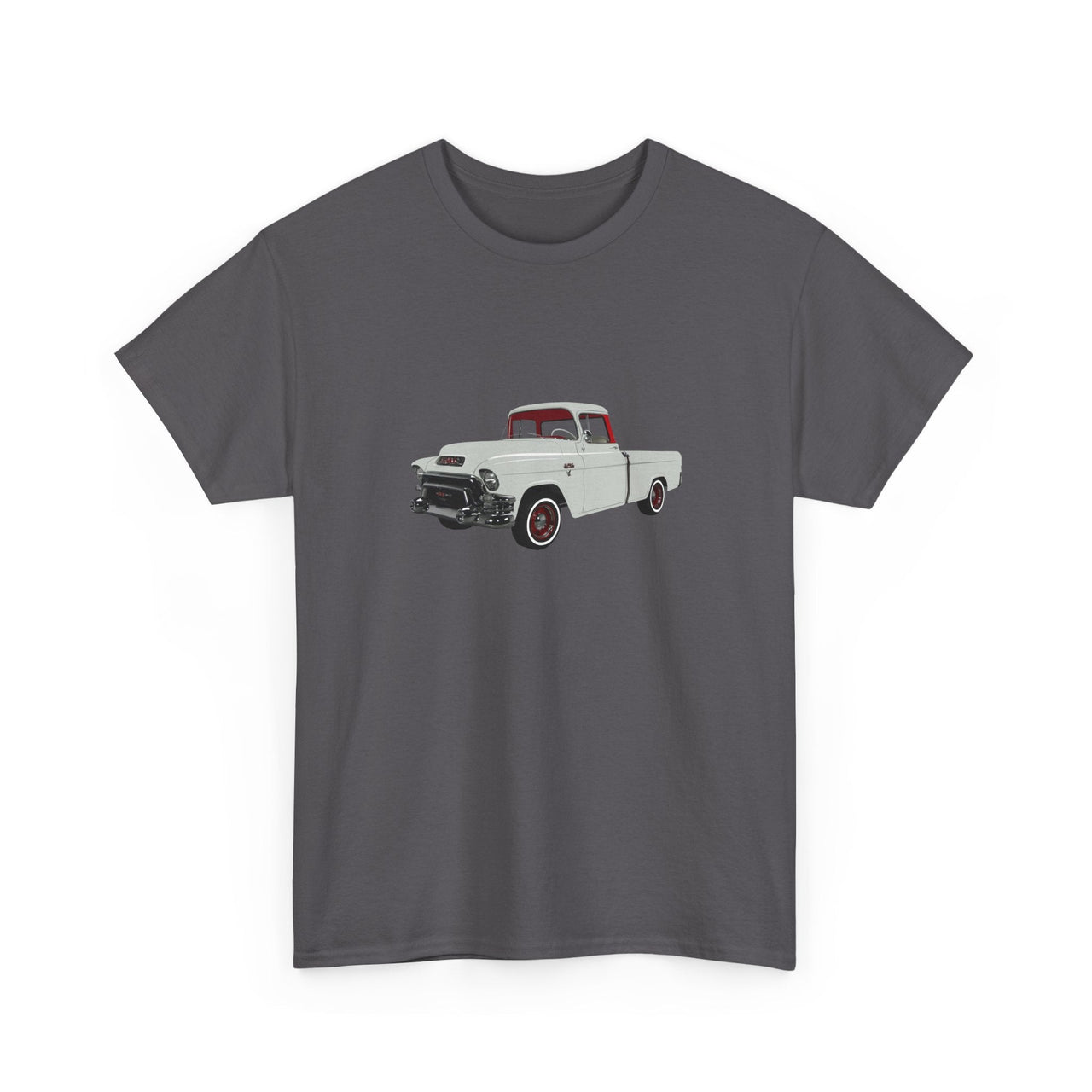 1955 GMC 100 Suburban Carrier Pickup T-shirt - Cars, Trucks & Cycles - Harvey Ltd