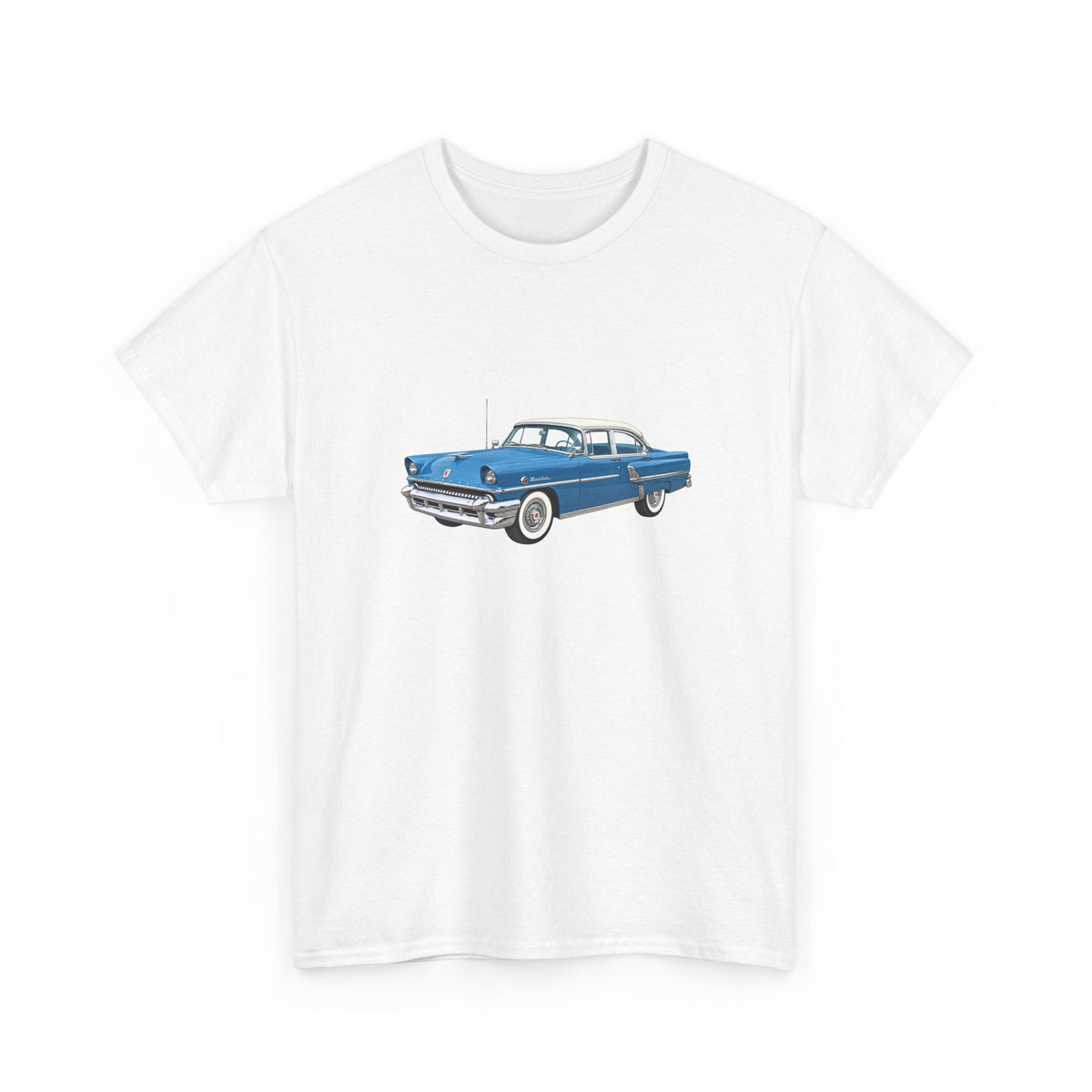 1955 Mercury Montclair Sedan T-shirt - Cars, Trucks & Cycles - Harvey Ltd