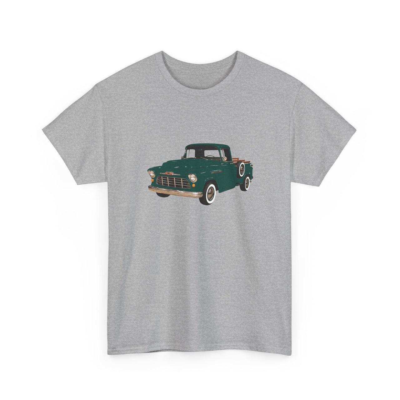 1956 Chevy 3100 Stepside Pickup T-shirt - Cars, Trucks & Cycles - Harvey Ltd