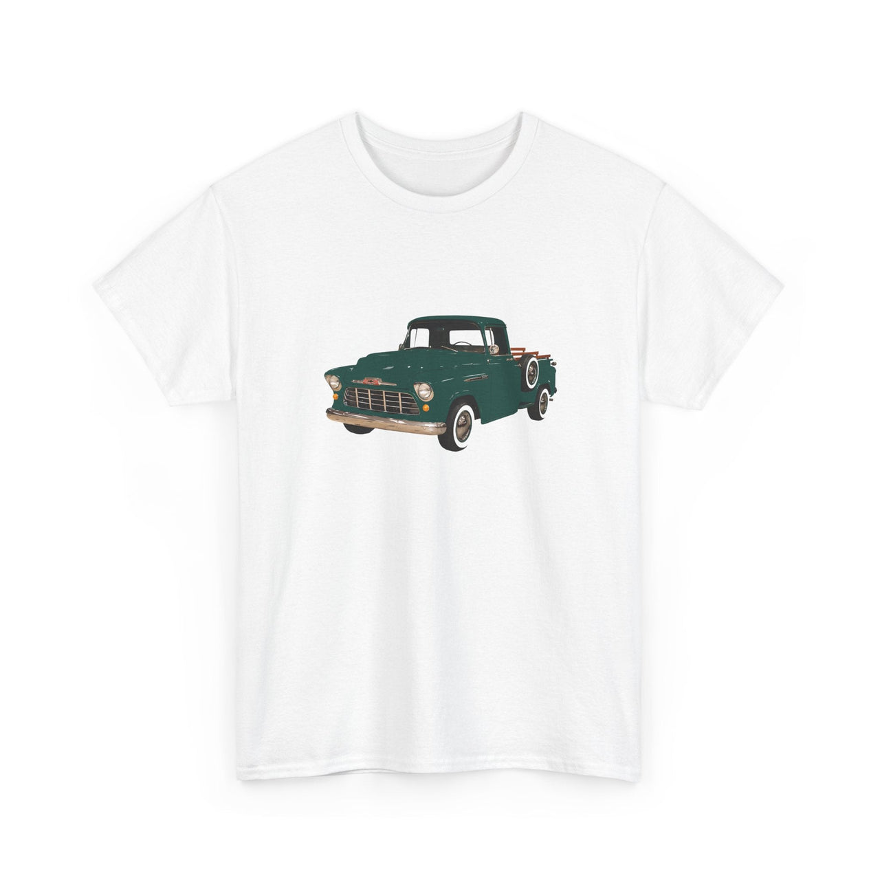 1956 Chevy 3100 Stepside Pickup T-shirt - Cars, Trucks & Cycles - Harvey Ltd