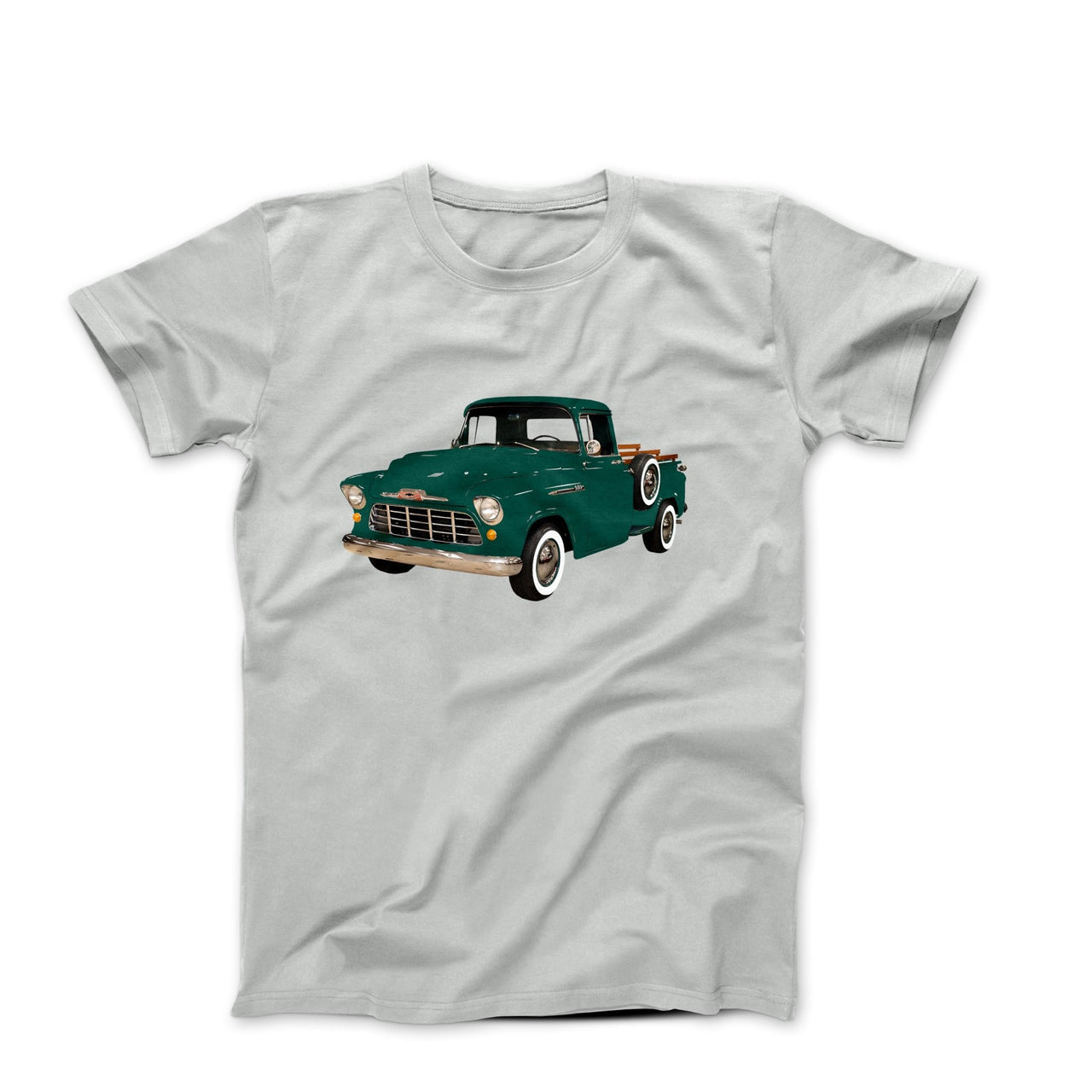 1956 Chevy 3100 Stepside Pickup Truck T-shirt - Cars, Trucks & Cycles - Harvey Ltd
