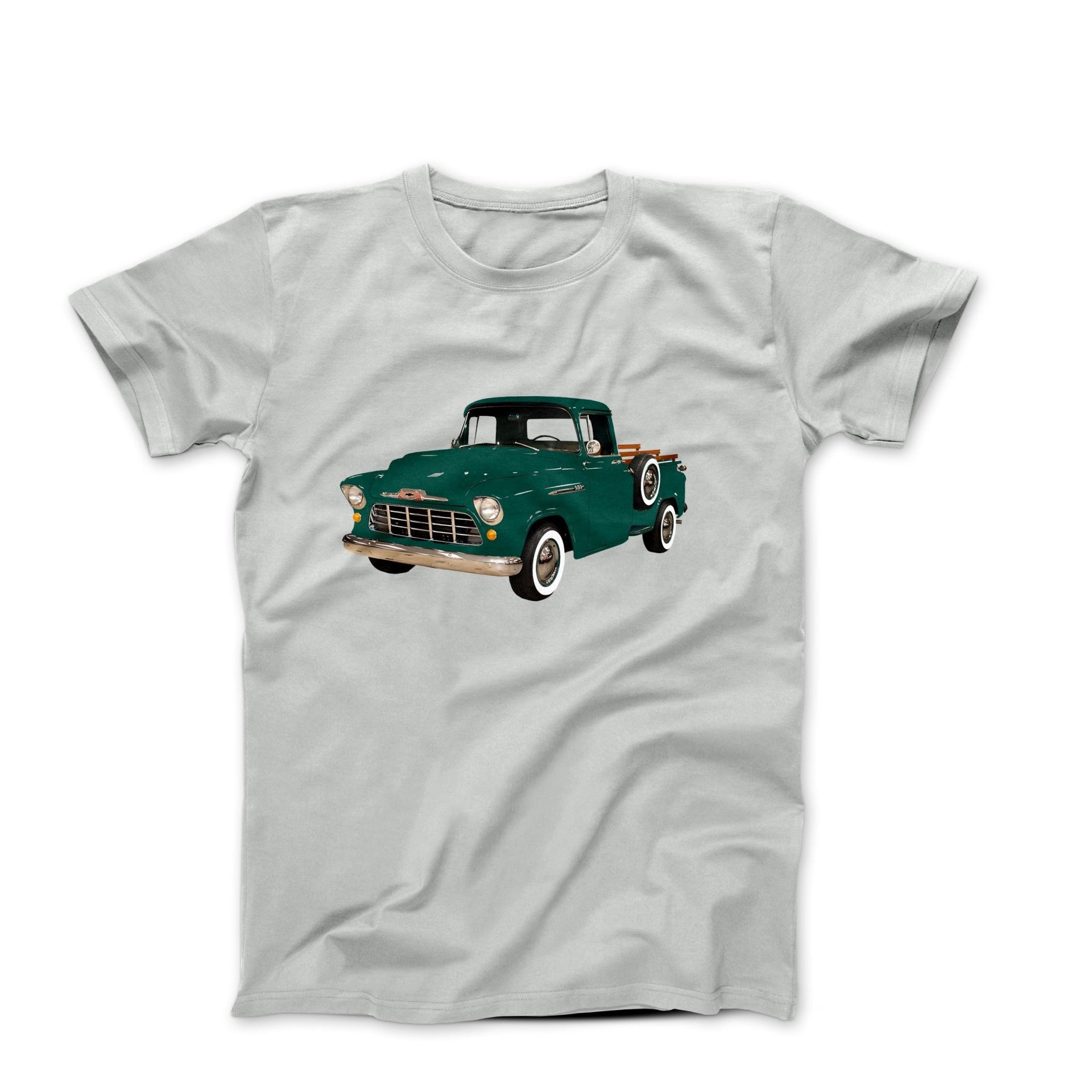 1956 Chevy 3100 Stepside Pickup Truck T-shirt - Cars, Trucks & Cycles - Harvey Ltd