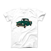 1956 Chevy 3100 Stepside Pickup Truck T-shirt - Cars, Trucks & Cycles - Harvey Ltd
