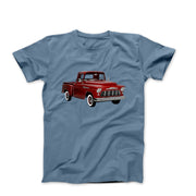 1956 Chevy Apache 3100 Pickup T-shirt - Cars, Trucks & Cycles - Harvey Ltd
