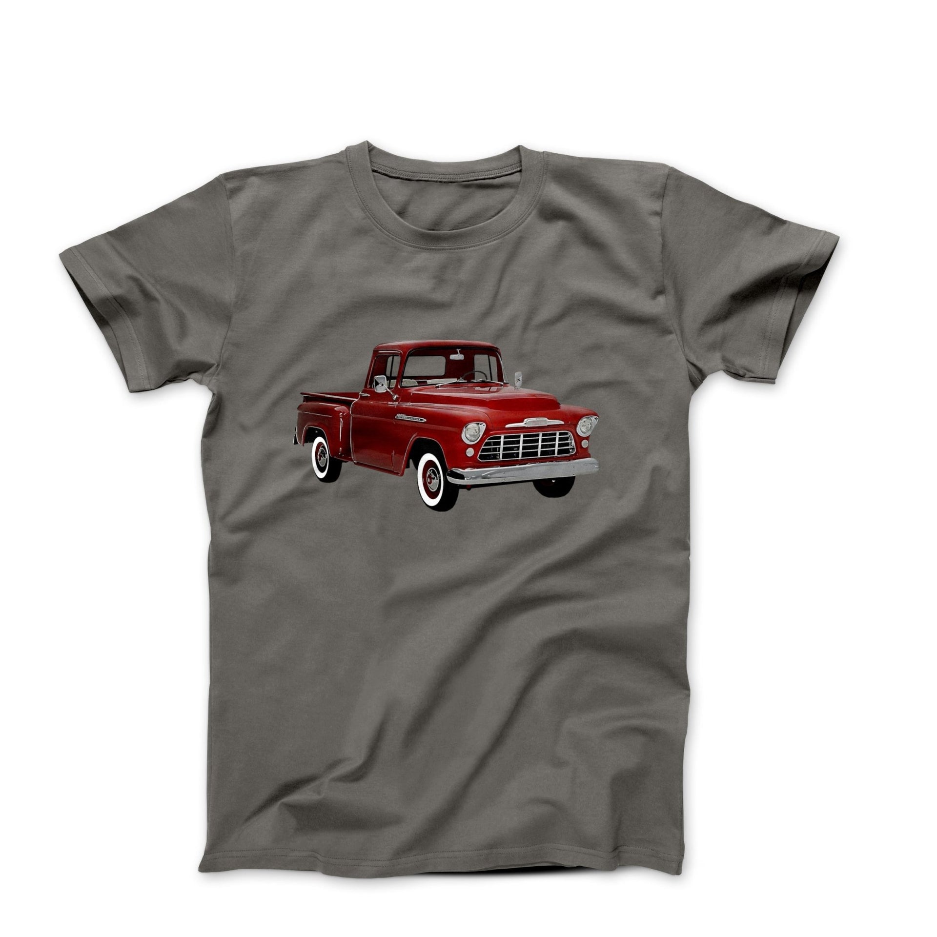 1956 Chevy Apache 3100 Pickup T-shirt - Cars, Trucks & Cycles - Harvey Ltd