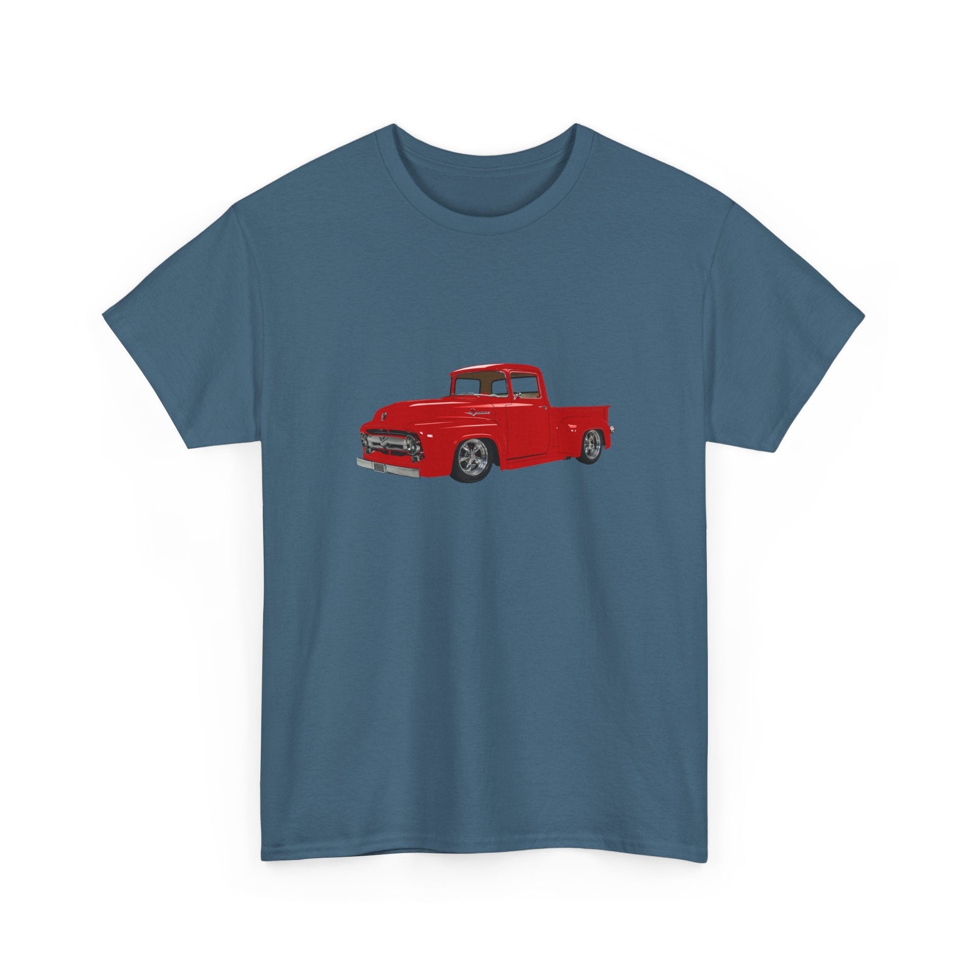 1956 Ford F - 100 Pickup T-shirt - Cars, Trucks & Cycles - Harvey Ltd