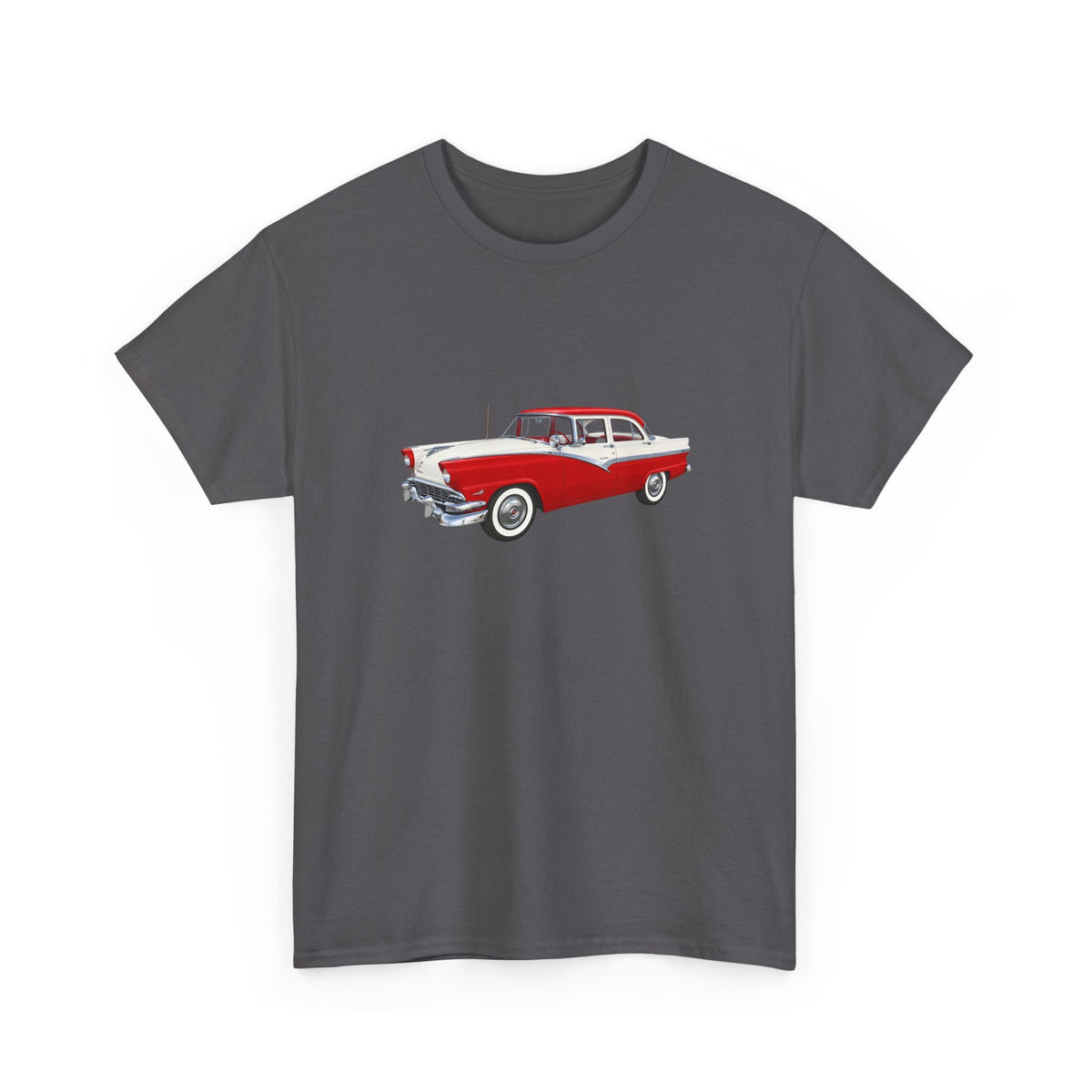1956 Ford Fairlane Town Sedan T-shirt - Cars, Trucks & Cycles - Harvey Ltd