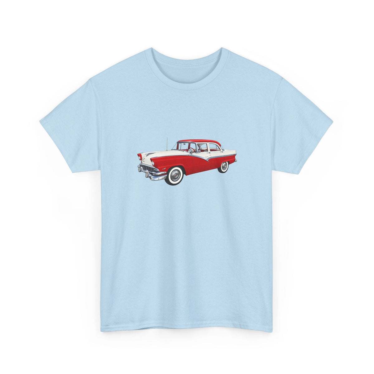 1956 Ford Fairlane Town Sedan T-shirt - Cars, Trucks & Cycles - Harvey Ltd