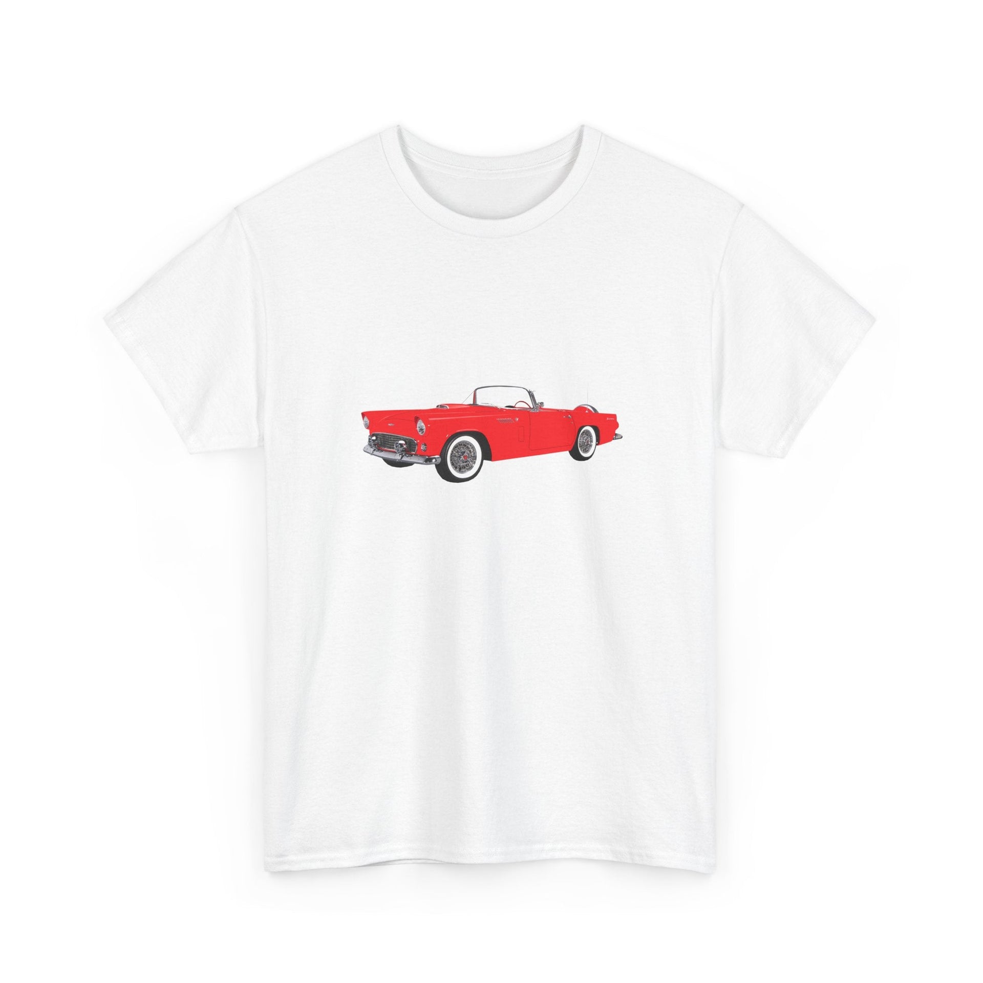 1956 Ford Thunderbird T-shirt - Cars, Trucks & Cycles - Harvey Ltd