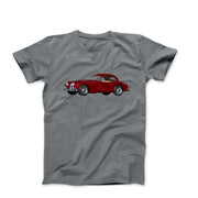 1956 Jaguar XK140 Roadster T-shirt - Cars, Trucks & Cycles - Harvey Ltd