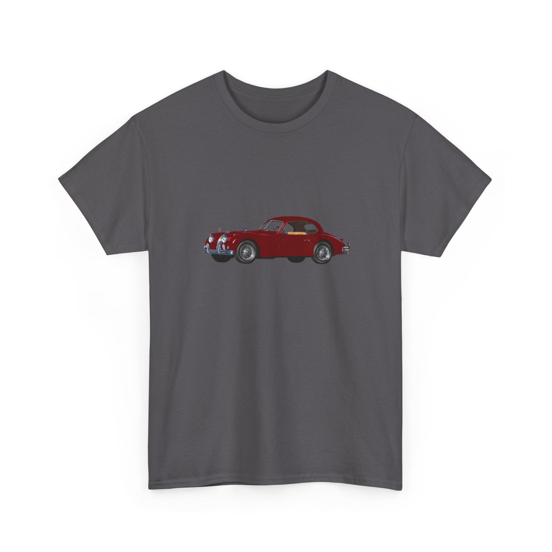 1956 Jaguar XK140 Roadster T-shirt - Cars, Trucks & Cycles - Harvey Ltd