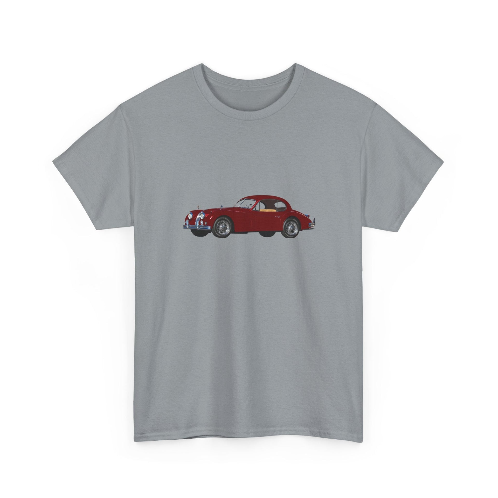 1956 Jaguar XK140 Roadster T-shirt - Cars, Trucks & Cycles - Harvey Ltd