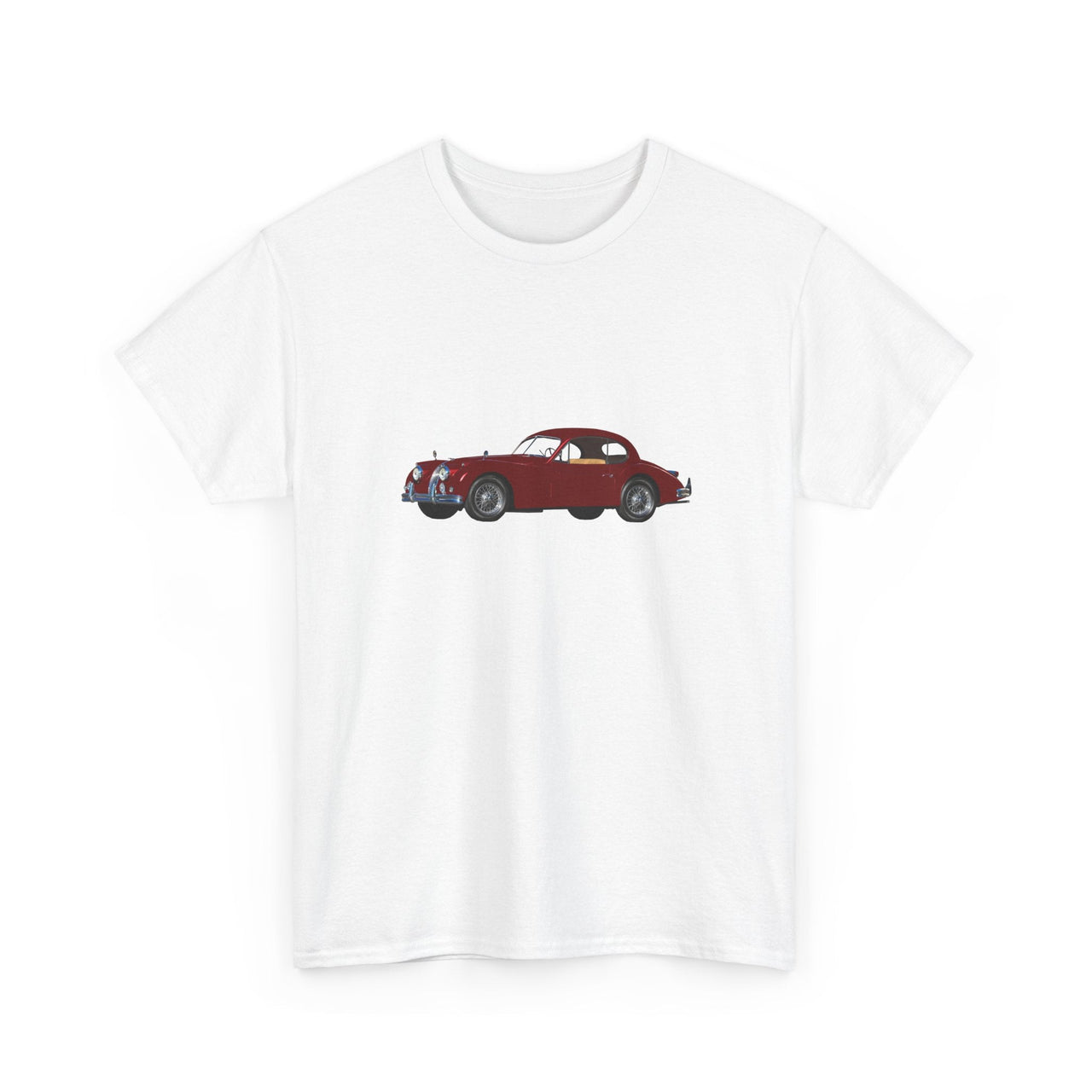 1956 Jaguar XK140 Roadster T-shirt - Cars, Trucks & Cycles - Harvey Ltd
