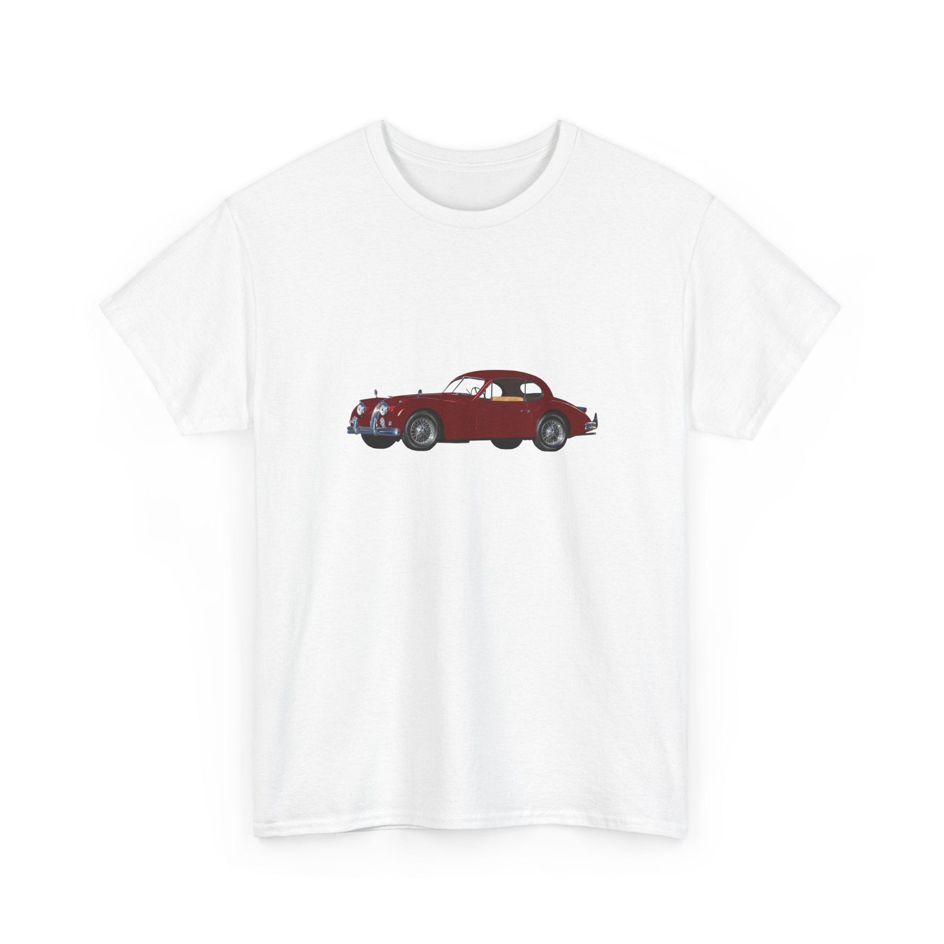 1956 Jaguar XK140 Roadster T-shirt - Cars, Trucks & Cycles - Harvey Ltd