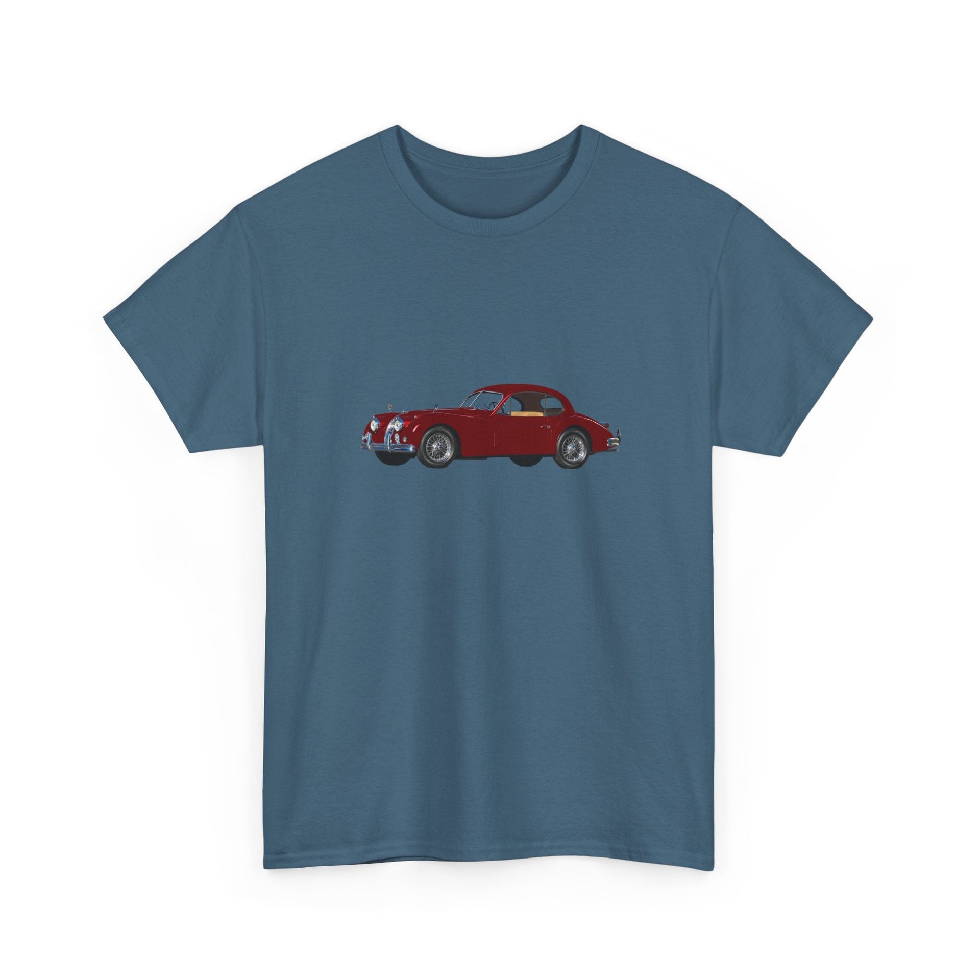 1956 Jaguar XK140 Roadster T-shirt - Cars, Trucks & Cycles - Harvey Ltd