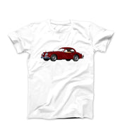 1956 Jaguar XK140 Roadster T-shirt - Cars, Trucks & Cycles - Harvey Ltd
