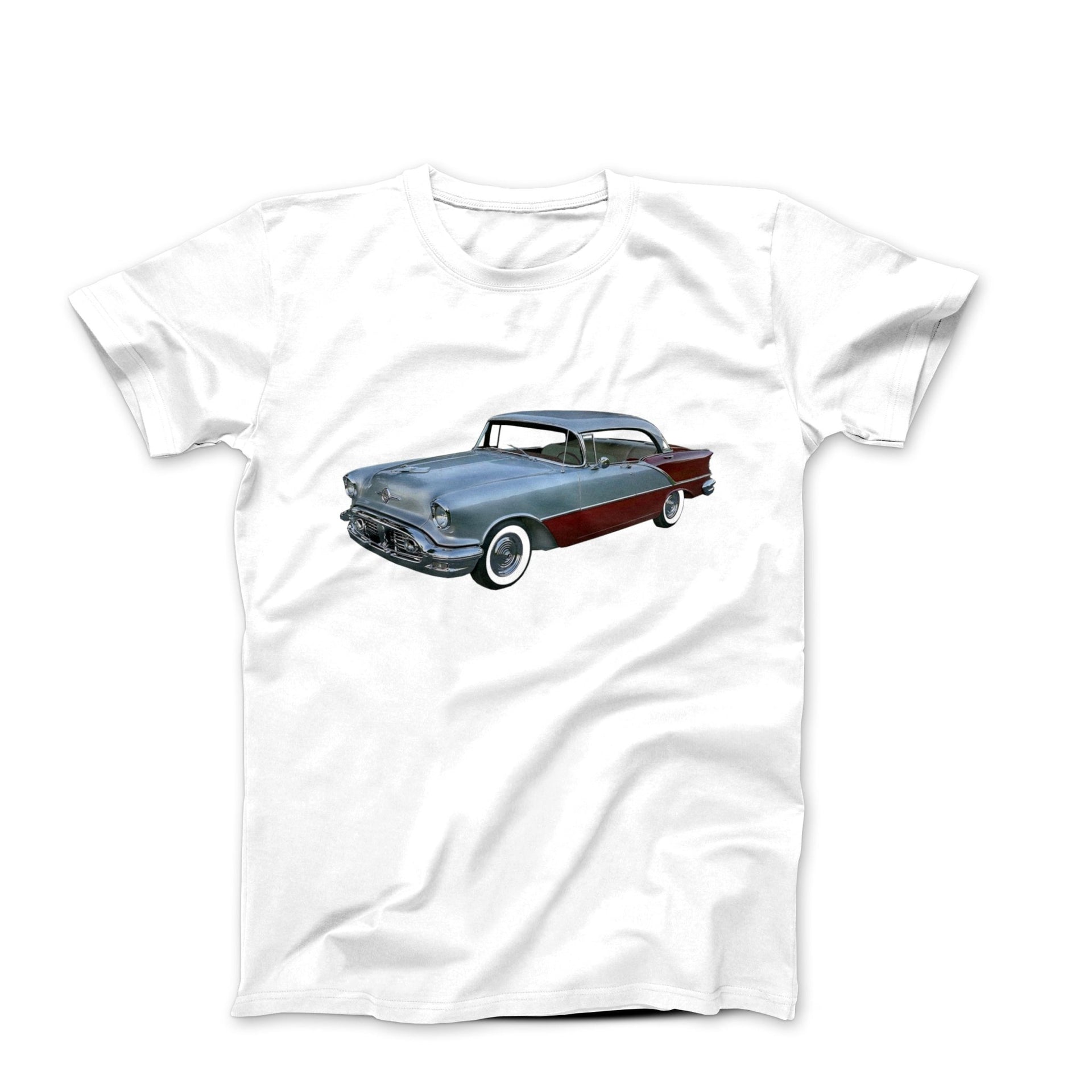 1956 Oldsmobile Rocket 88 Coupe T-shirt - Cars, Trucks & Cycles - Harvey Ltd