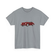 1956 Porsche 356 Speedster (Polyantha Red) T-shirt - Cars, Trucks & Cycles - Harvey Ltd