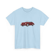 1956 Porsche 356 Speedster (Polyantha Red) T-shirt - Cars, Trucks & Cycles - Harvey Ltd