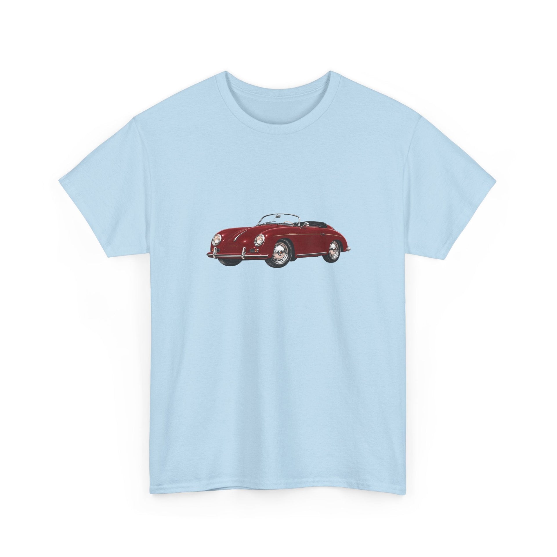1956 Porsche 356 Speedster (Polyantha Red) T-shirt - Cars, Trucks & Cycles - Harvey Ltd