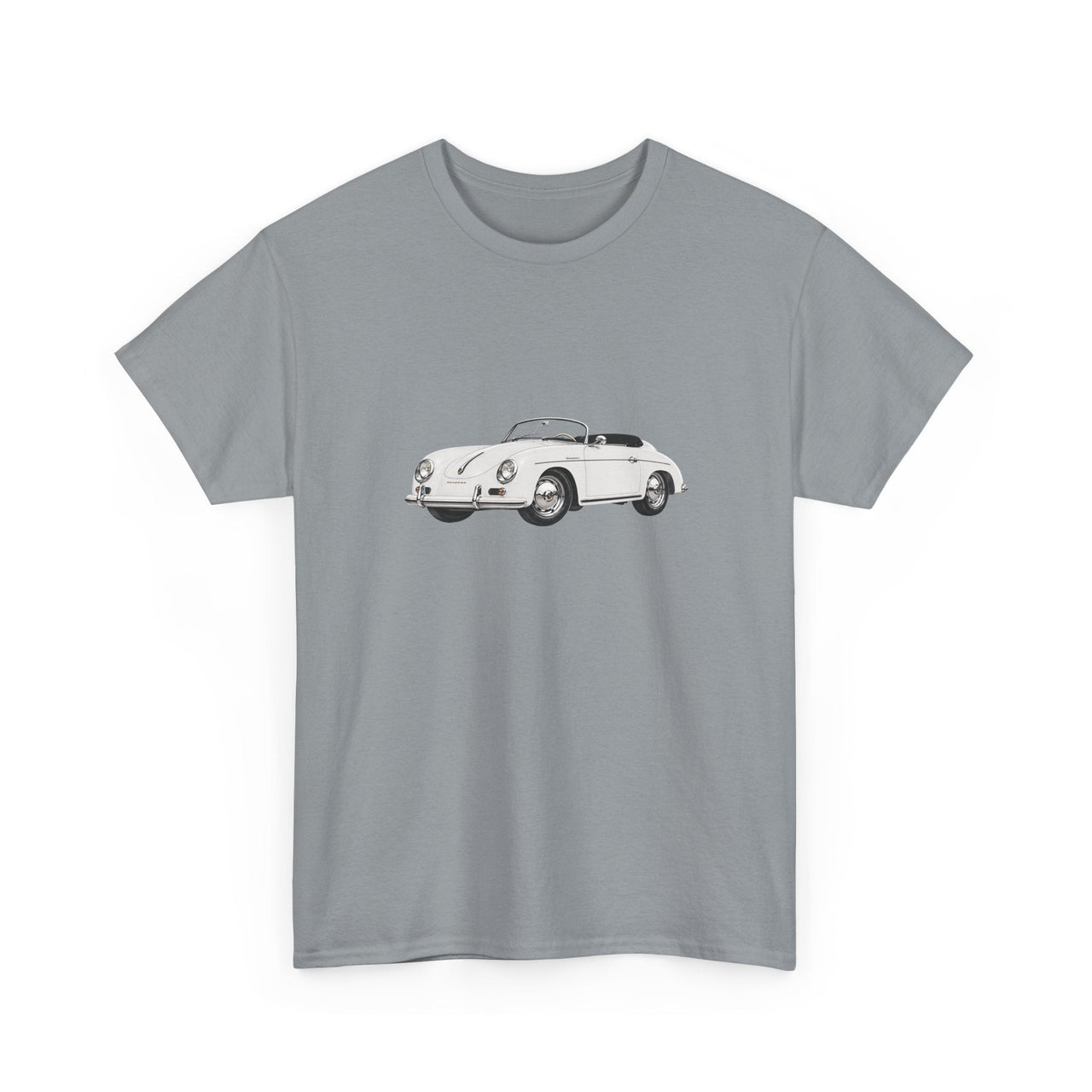 1956 Porsche 356 Speedster (Speedster White) T-shirt - Cars, Trucks & Cycles - Harvey Ltd